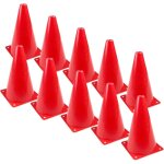 C�nes de signalisation 10 x 18 cm, pour l'entra�nement de football et la signalisation dans les sports ...