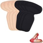 Confortable sem int�rieure de protection talon (4 paires), doux �ponge coussinets avec extra fort collant ...