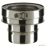 Poujoulat - r�duction conique 150 tz - diam�tre 150mm - r�duction conique 150 tz - diam�tre 150 mm
