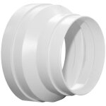 R�duction conique pvc s&p, diam. 160 / 125 mm - unelvent