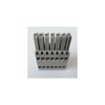 Connecteur femelle 1c avec dtrompeurs 7 ples pour fil 4mm ( l'unit) wago contact 769 - 107