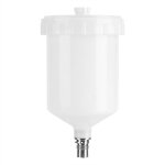 Connecteur de filetage de pot de peinture par gravit, tasse en plastique pour outil de pistolet de pulvrisat ...