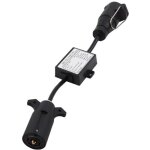 Connecteur de remorque, faisceau de c�bles, prise 7 broches (v�hicule us) vers fiche 13 broches (pendentif ...