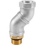 Connecteur rotatif 360 de tuyau carburant 1 pouce pour le pivot d'avion multi - plan buse