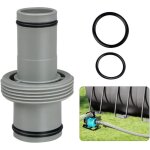 Connecteur de tuyau de piscine 32 mm � 38 mm, adaptateur de connecteur de tuyau � 2 voies pour intex, ...