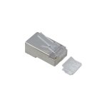 Connectique rj45 cat 6a bkl electronic 143300 rj45 m�le, droit p�le: 8p8c 1 pc(s) w094271