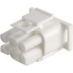 Bo�tier pour contacts m�les s�rie universal - mate - n - lok nbr total de p�les 6 pas: 6. 35 mm 350715 ...