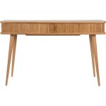 Console 2 portes 120x35x74 cm dcor naturel - barbier