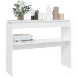 Console blanche 102x30x80