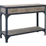 Aubry gaspard - console bois et mtal loft
