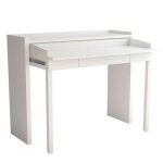 Paris prix - console bureau extensible 'lana' 110cm blanc