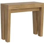 Console extensible 90x40 / 300 cm spimbo quercia natura