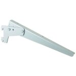 Console inclinable avec �querre � 2 crochets - d�cor : gris aluminium - longueur : 250 mm - element system ...