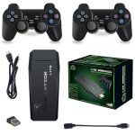 Console de jeux vid�o r�tro 4k tv avec 2 manettes sans fil (m8 / 64g ? 10000 jeux)