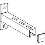 Console murale ak 41x41x2. 0 perfor�e lg 570mm sikla