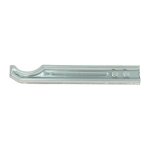 Console  sceller en u pour radiateur fonte - acier zingu blanc - axe 195 mm