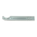 Batifix - console  sceller en u pour radiateur fonte - acier zingu blanc - axe 225 mm