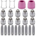 Consommables pour coupeur plasma buse plasma �lectrode consommable coupeur plasma chalumeau �lectrode ...