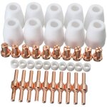 Consommables  couteaux de plasma air plasma consommation de coupe tend pour pt - 31 torch cut - 40 ...