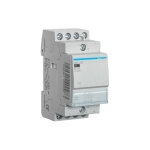 Contacteur 25a. 2f + 2o. 230v hager esc427