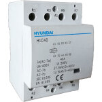 Contacteur 40a 3no + 1nc ac 230v 50hz