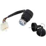 Contacteur d'allumage avec fonction de verrouillage, contacteur d'allumage universel � 5 fils et 5 p�les ...