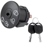 Contacteur � cl� contacteur d'allumage du tracteur tracteur de pelouse 7 p�les compatible avec husqvarna ...