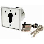 Contacteur a cl inverseur pour rideau roulant klose besser  encastrer. avec cylindre (30x10) basic ...