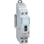 Contacteur domestique cx silencieux bobine 230v 2 ples 250v 25a 1 module legrand 412500