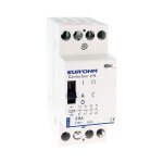 Eur ohm - contacteur jour / nuit 20a 4f - 3 positions - ip20 4 ples - 2 modules
