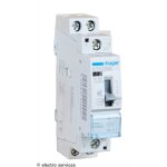 Hager ? contacteur silencieux jour - nuit 25a 2f 230v ? endurance �lectrique 30 000 cycles ? pour chauffe ...