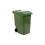 Conteneur  dchets 240 litres tri slectif 2 roues - vert - maxiburo