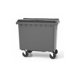 Conteneur poubelle 660 litres à préhension frontale - couleur du couvercle gris anthracite - 1268 x 797 ... Conteneur poubelle 660 litres à préhension frontale - couleur du couvercle gris anthracite - 1268 x 797 ...