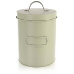 Conteneur de stockage en metal greenish 22 l vert