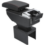 Conteneur universel de bote d'accoudoir de console centrale de voiture r�glable avec l'interface d'usb ...