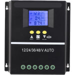 [jamais utilis�] contr�leur de charge solaire 12v 24v 36v 48v batterie photovolta�que r�gulateur de panneau ...