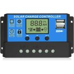 Contrleur de charge solaire, rgulateur intelligent de batterie de panneau solaire  deux ports usb, ...