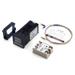 Contr�leur de temp�rature intelligent rex, c100 fk02, vdn, sortie ssr + ssr, 25 da + c�ble m6 de 1 m ...
