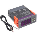 Contr�leur de temp�rature num�rique intelligent � microprocesseur mh - 1210w, thermostat de r�gulation ...