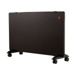 Convecteur �lectrique 1500 watts, chauffage sur pied mobile. radiateur d'appoint 2 niveaux chaleur avec ...