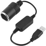 Convertisseur d'adaptateur d'allume - cigare, port usb vers câble adaptateur de convertisseur de prise ... Convertisseur d'adaptateur d'allume - cigare, port usb vers câble adaptateur de convertisseur de prise ...