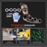 Convertisseur catalytique euro 4 / 5 - compatible mercedes - benz classe c clc classe e slk 180 / 200 ...