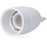 Convertisseur de g9 � e14, 2 � 230 v, blanc, �30 x 57 mm (sous film r�tractable)