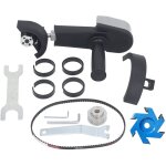 Convertisseur de meuleuse d'angle manuel r�glable, se convertit facilement en machine � graver, mat�riaux ...