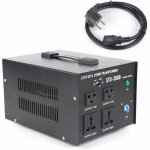 Convertisseur de tension 3000w transformateur  noyau annulaire convertisseur lvateur de tension 220 ...