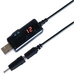 Convertisseur usb boost de 5v � 9v ou 12v avec c�ble et connecteur 3, 5 x 1, 35 mm, pour chargeur / alimentati ...