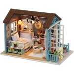 Coocheer - mini maison de poupée à monter soi - même, cabine en bois, kit de meubles miniatures, modèle ... Coocheer - mini maison de poupée à monter soi - même, cabine en bois, kit de meubles miniatures, modèle ...
