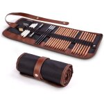 Cooja set crayon materiel de dessin et croquis, kit artiste pour dessiner, art supplies avec esquisse ...
