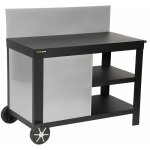 Cook'in garden - desserte noire nova pour plancha