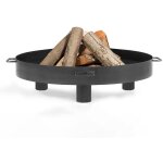 Cookking - acier plaque  feu tunis  60 noir  60x20 cm